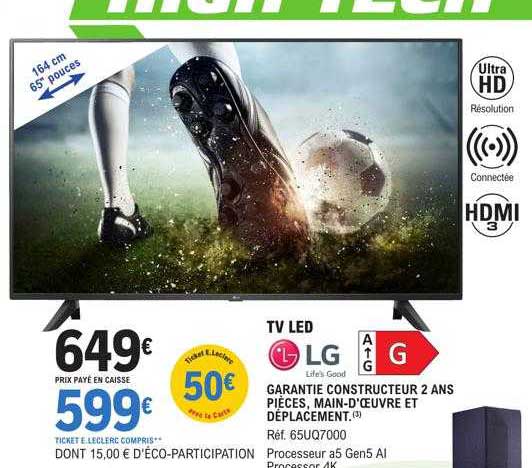 Tv Led 164 Cm 65" Lg