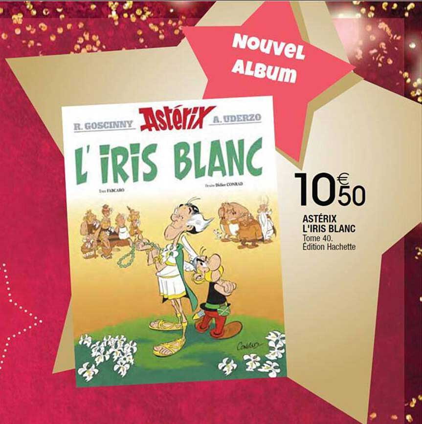 astérix l'iris blanc