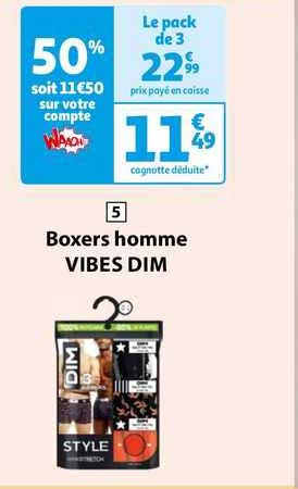 Boxers Homme Vibes Dim