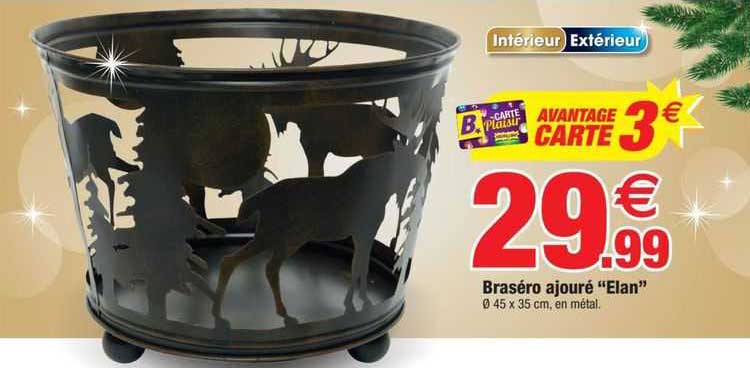 braséro ajouré "elan"