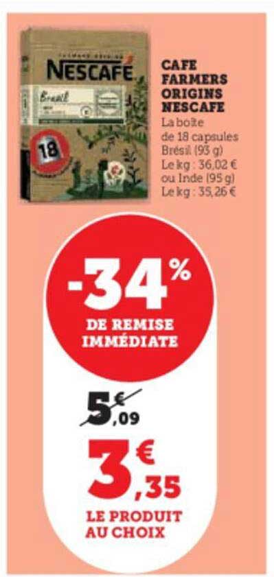 Café Farmers Origins Nescafé