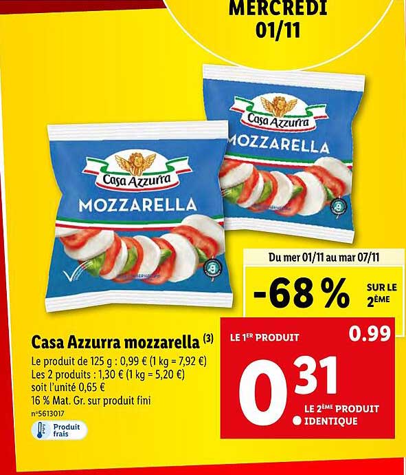Casa Azzurra Mozzarella