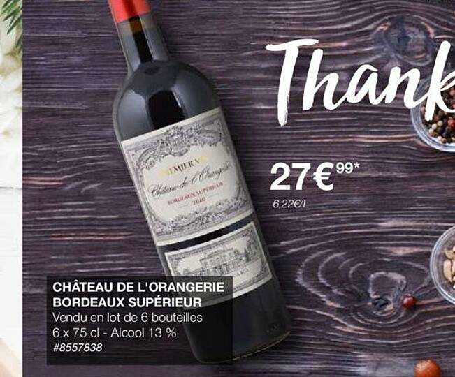 château de l'orangerie bordeaux supérieur