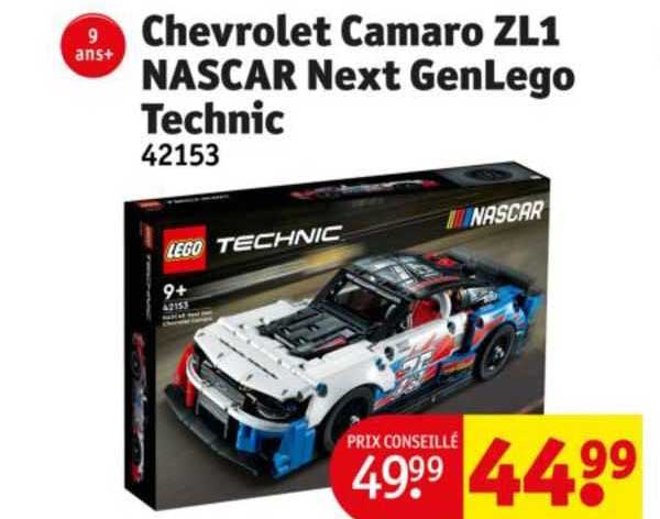 chevrolet camaro zl1 nascar next genLego technic 42153