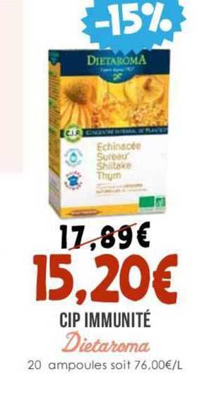cip immunité dietaroma