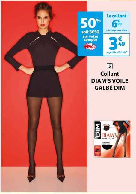 collant diam's voile galbé dim
