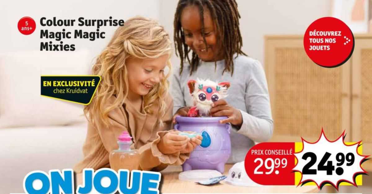 couleur surprise magic magic mixies