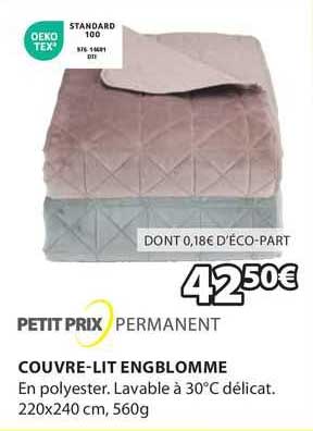 couvre-lit engblomme