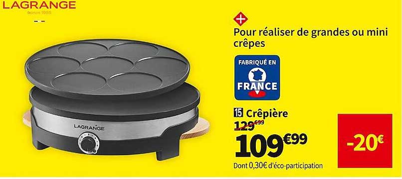 Crêpière Lagrange