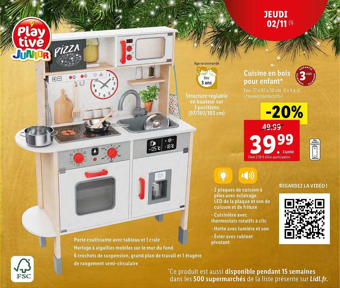 Cuisine En Bois Pour Enfant