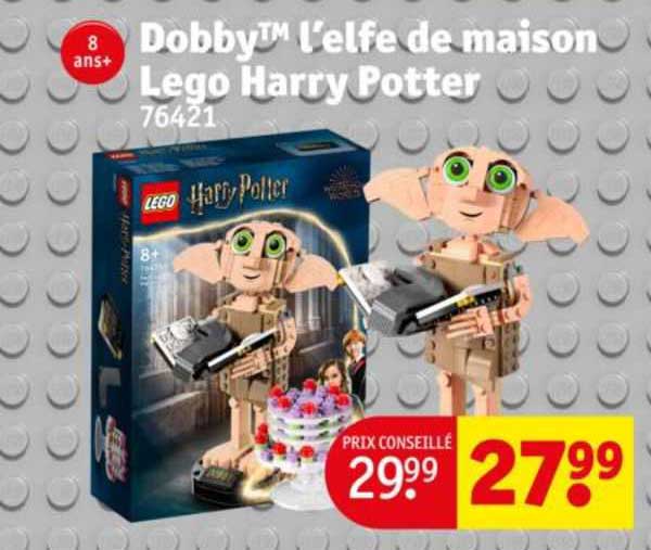 dobby l'elfe de maison lego harry potter 76421