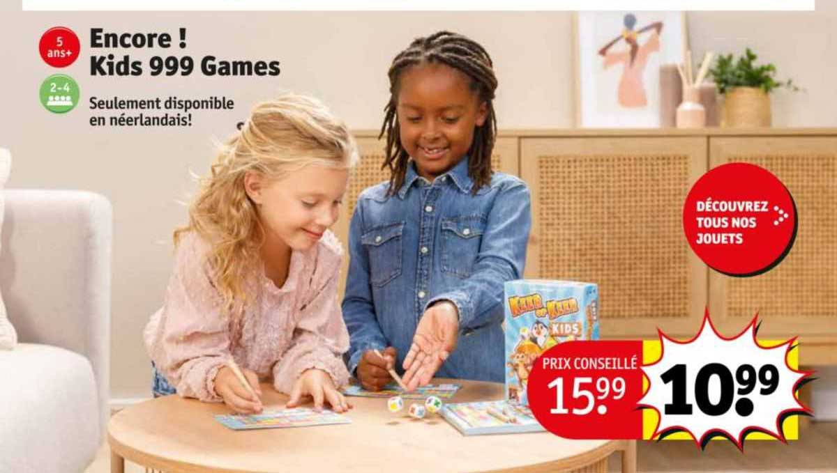 encore ! kids 999 games