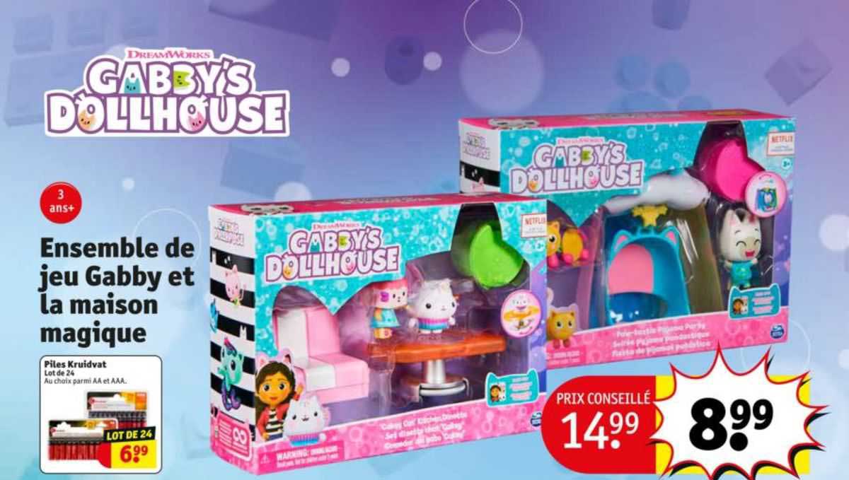 Ensemble De Jeu Gabby Et La Maison Magique