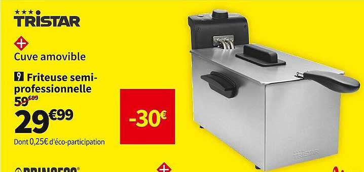 Friteuse Semi-professionnelle Tristar