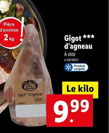 gigot*** d'agneau