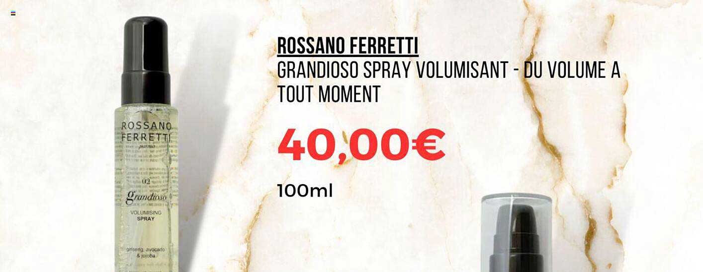 grandioso spray volumisant - du volume a tout moment - rossano ferretti