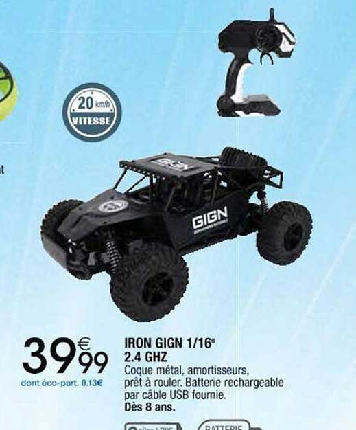 iron gign 1/16e 2.4 ghz