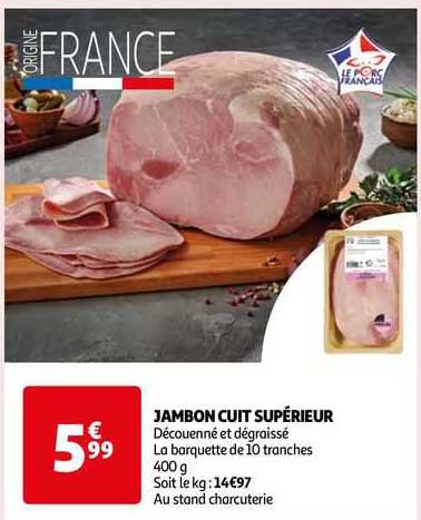 Jambon Cuit Supérieur