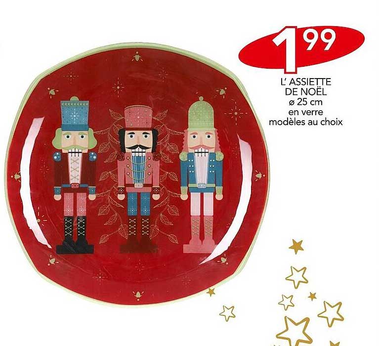 l'assiette de noël ø 25 cm