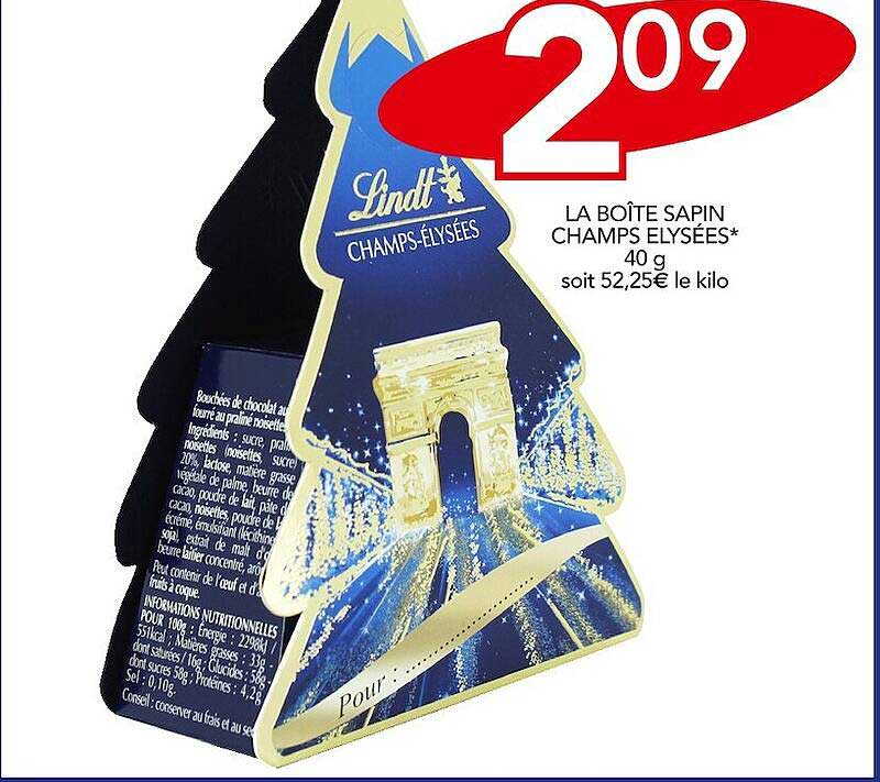 la boîte sapin champs élysées