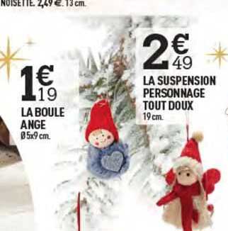 la boule ange, la suspension personnage tout doux