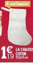 La Chaussette Coton