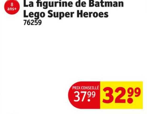 la figurine de batman lego super heroes 76259