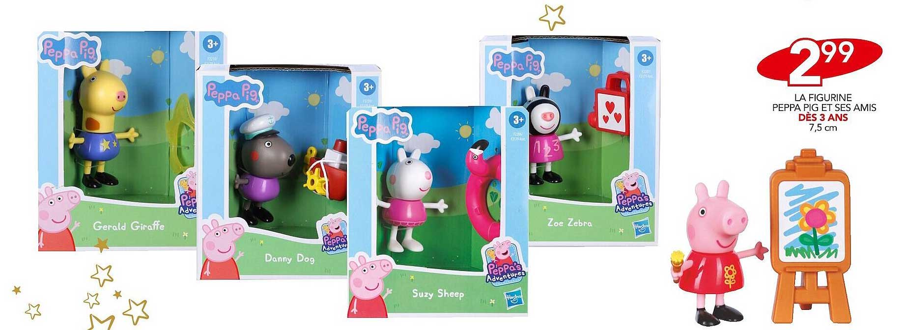 la figurine peppa pig et ses amis