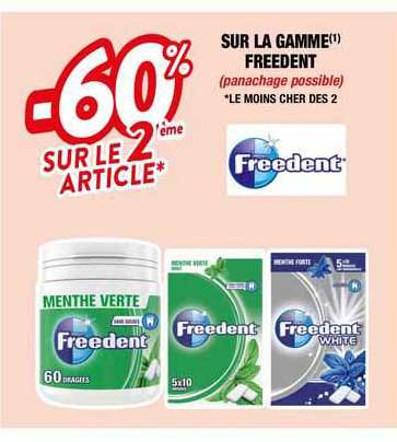 La Gamme Freedent