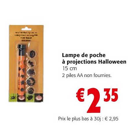 Lampe De Poche à Projections Halloween