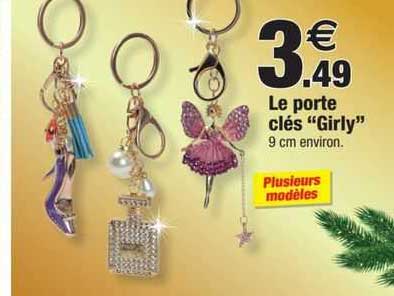 le porte clés "girly"