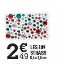les 109 strass