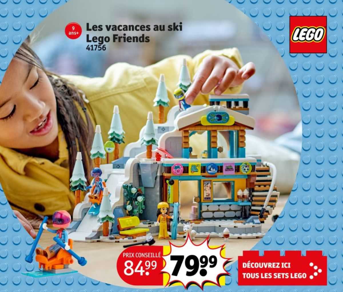 les vacances au ski lego friends 41756