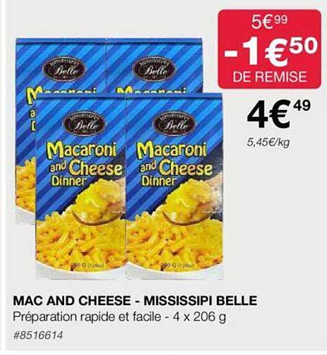 mac and cheese - mississipi belle