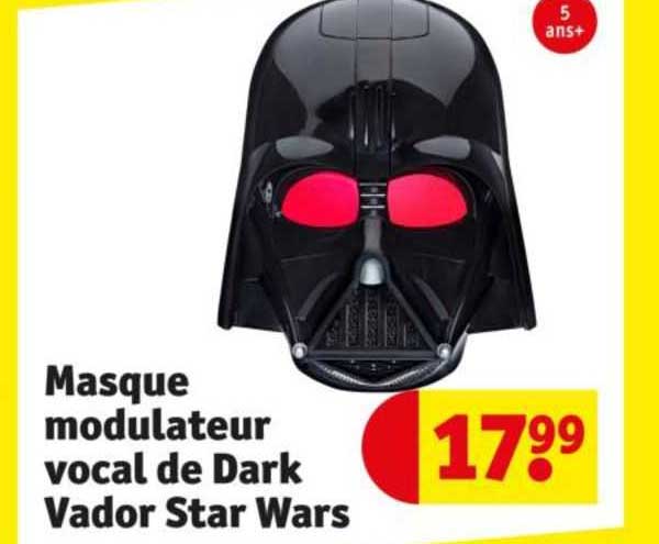 Masque Modulateur Vocal De Dark Vador Star Wars