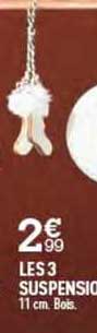 les 3 suspensions