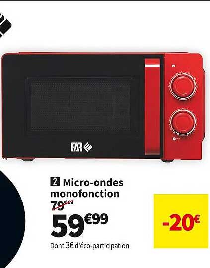 micro-ondes monofonction far