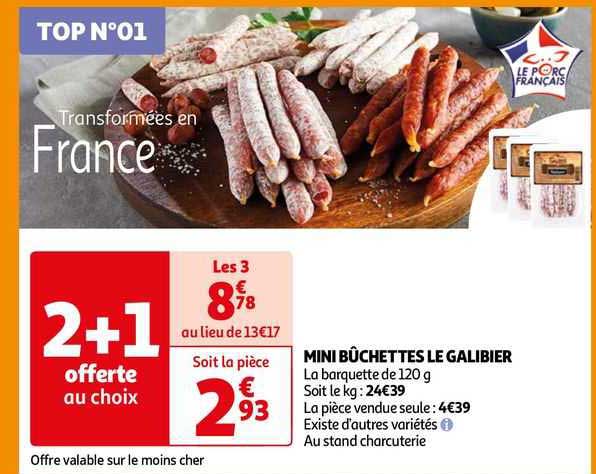 Mini Bûchettes Le Galibier