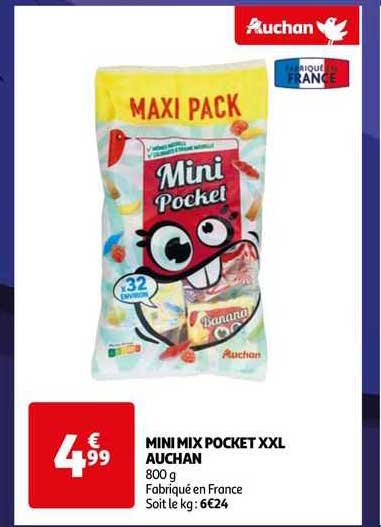 Mini Mix Pocket Xxl Auchan