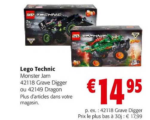 monster jam lego technic