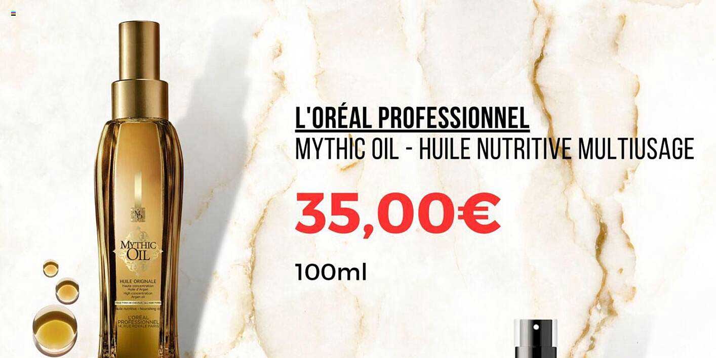 mythic oil - huile nutritive multiusage l'oréal professionnel