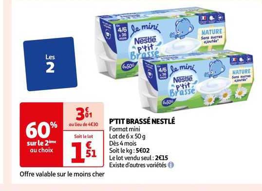 P'tit Brassé Nestlé