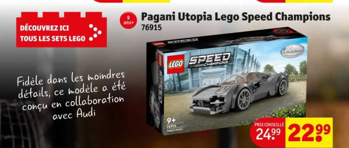 pagani utopia lego speed champions 76915