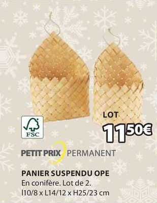 panier suspendu ope