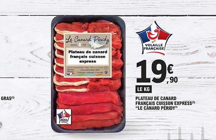 plateau de canard français cuisson express "le canard péridy"