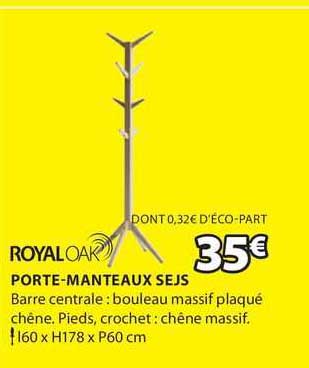 porte-manteaux sejs royal oak