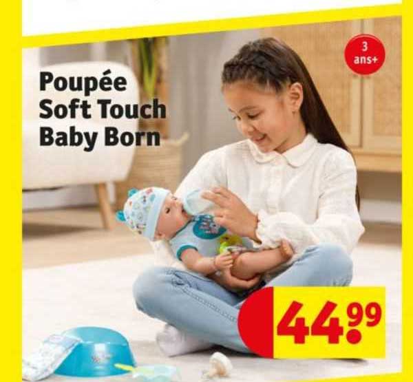poupée soft touch baby born