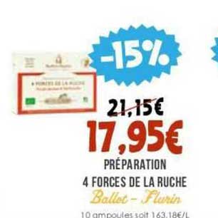 préparation 4 forces de la ruche