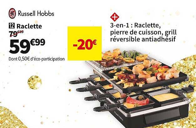 Raclette Russell Hobbs