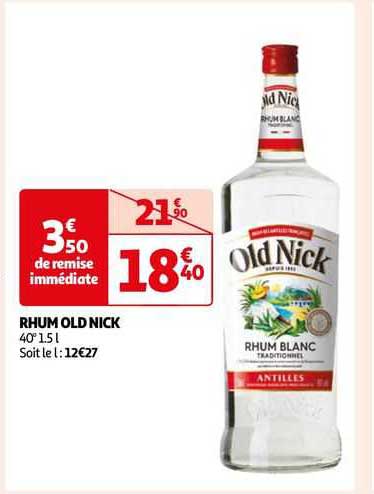 rhum old nick